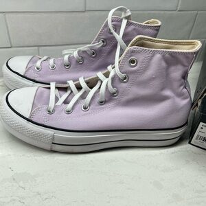 Converse Women's High-Top Sneakers - Light Purple